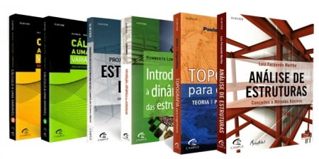  KIT ENGENHARIA CIVIL 5 VOLUMES